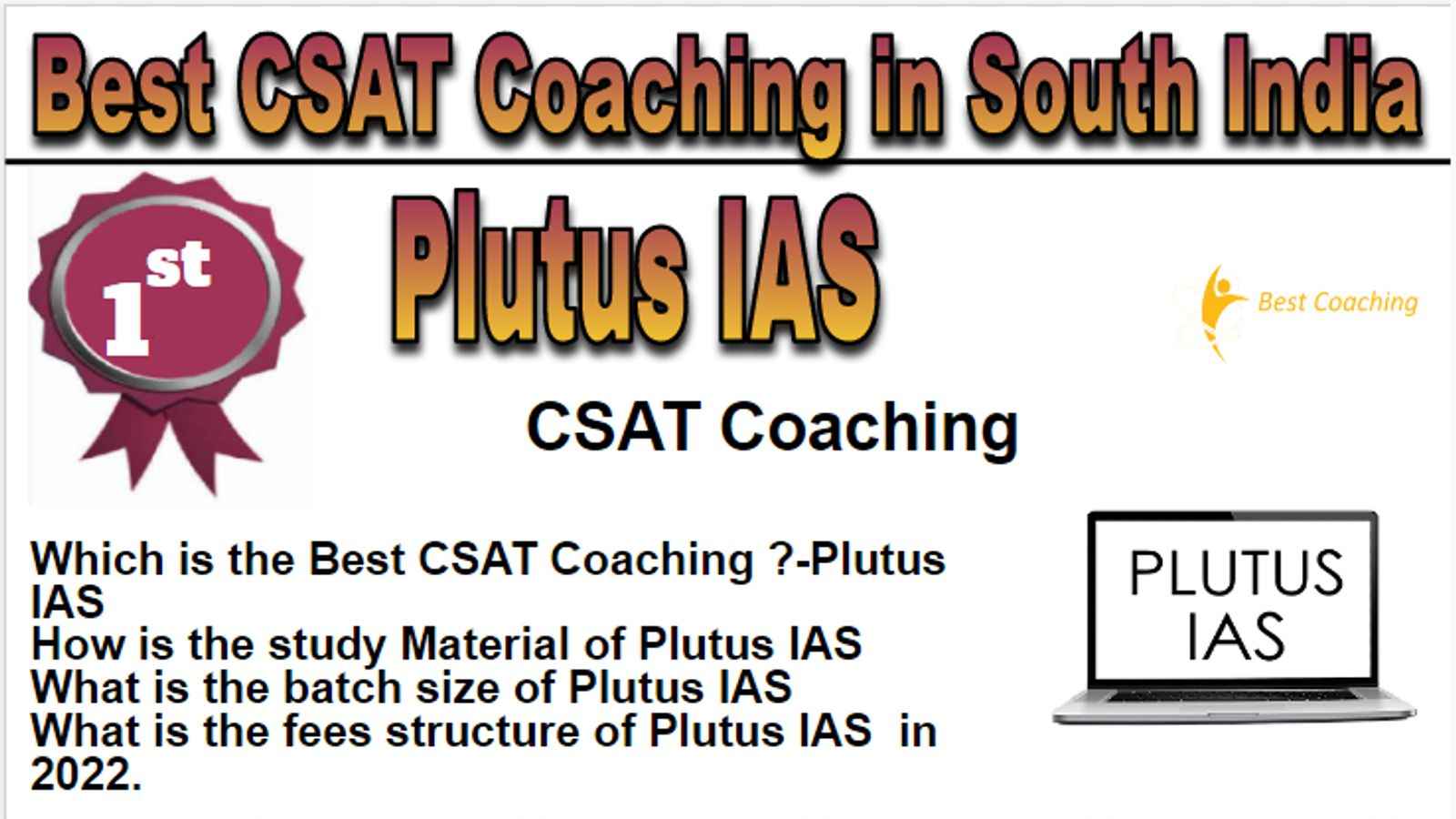 Rank 1 Best CSAT Coaching in South India
