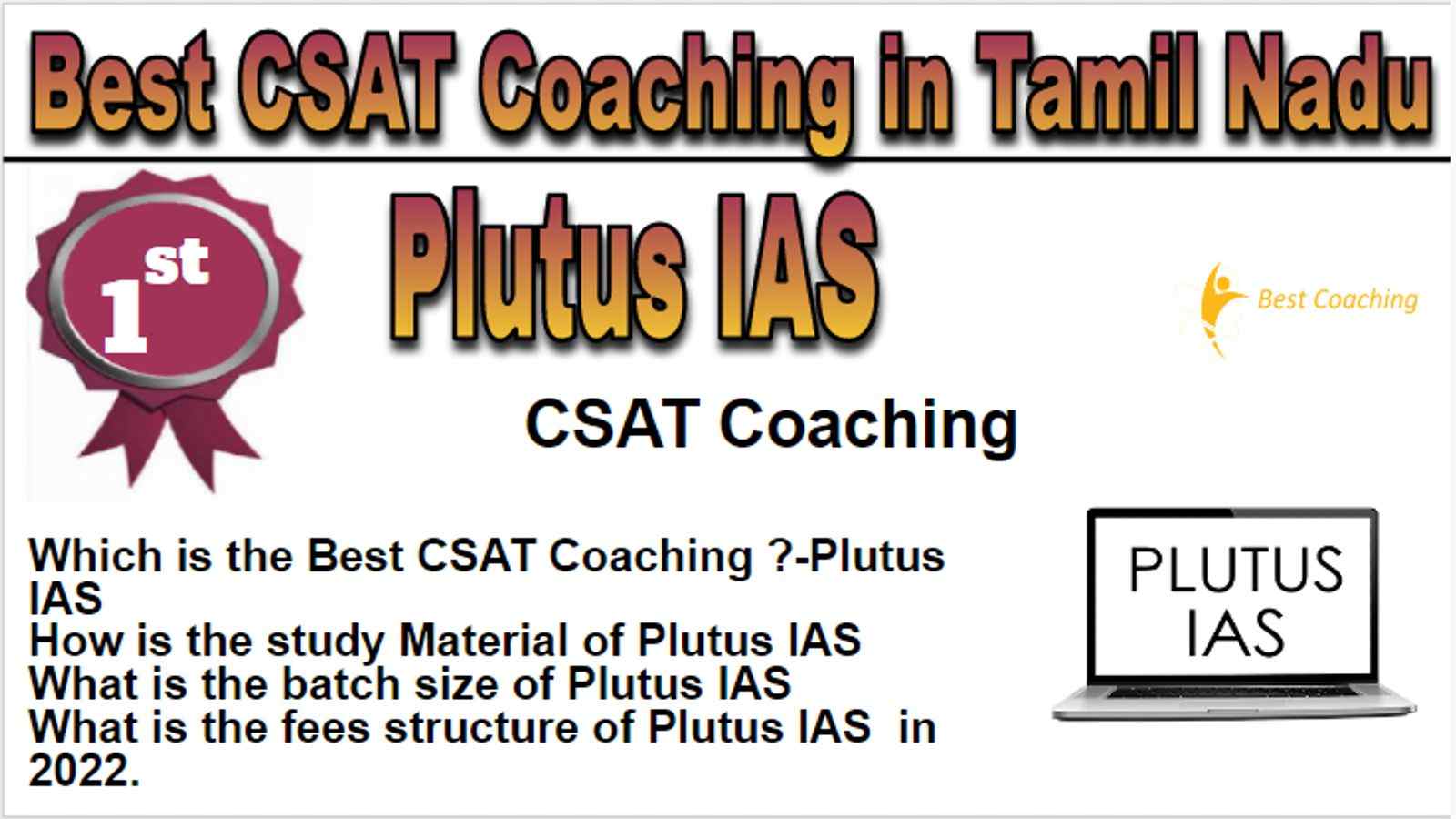 Rank 1 Best CSAT Coaching in Tamil Nadu