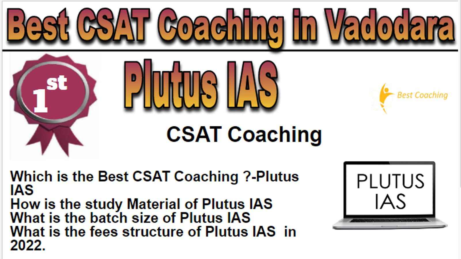 Rank 1 Best CSAT Coaching in Vadodara