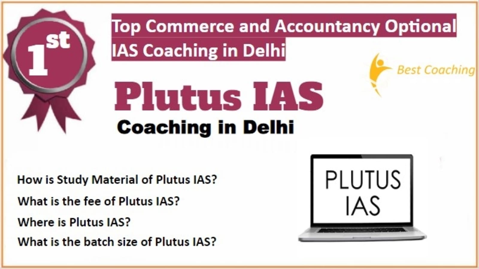 Rank 1 Best Commerce and Accountancy Optional IAS Coaching in Delhi