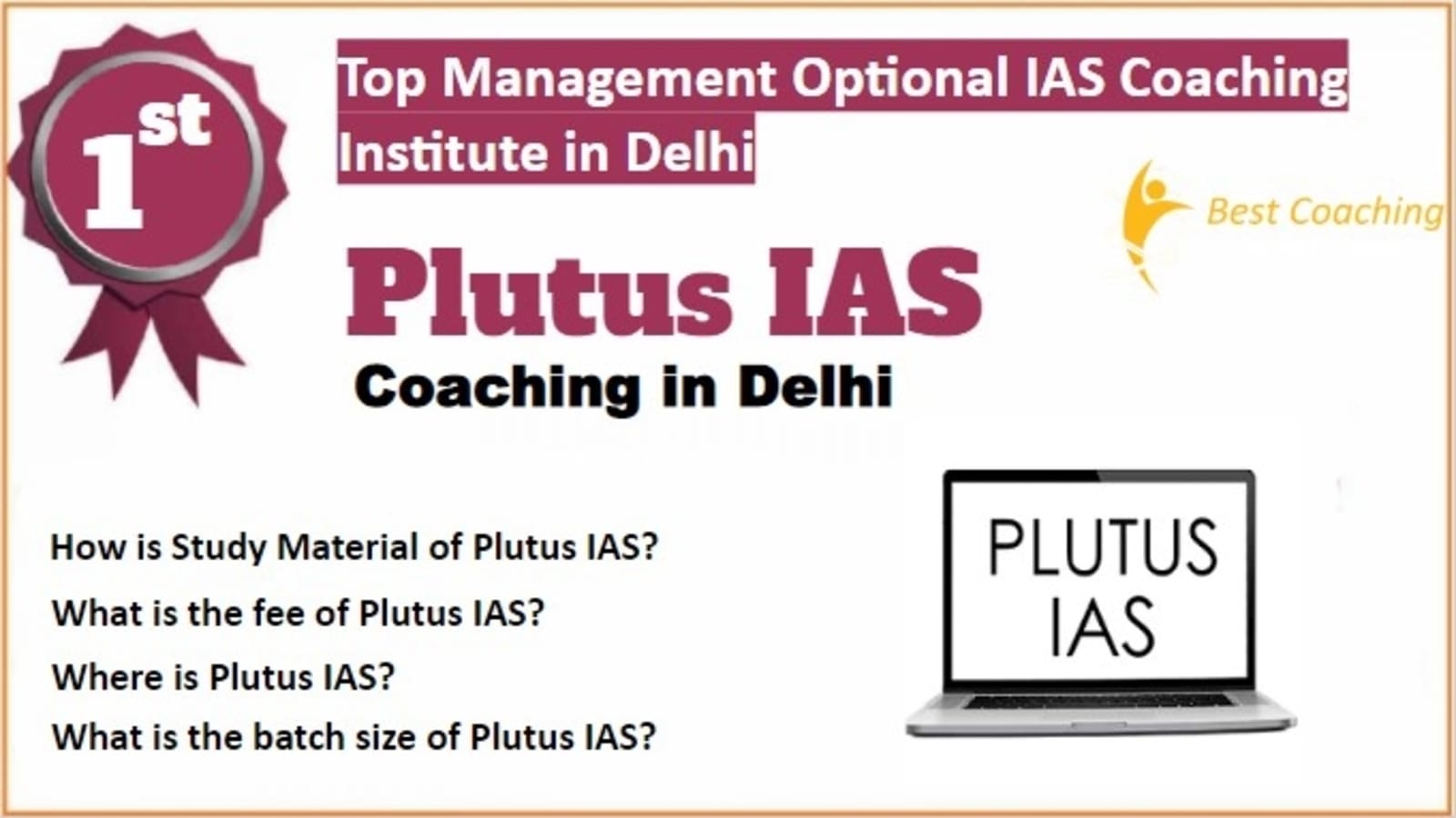 Rank 1 Best Management Optional IAS Coaching in Delhi