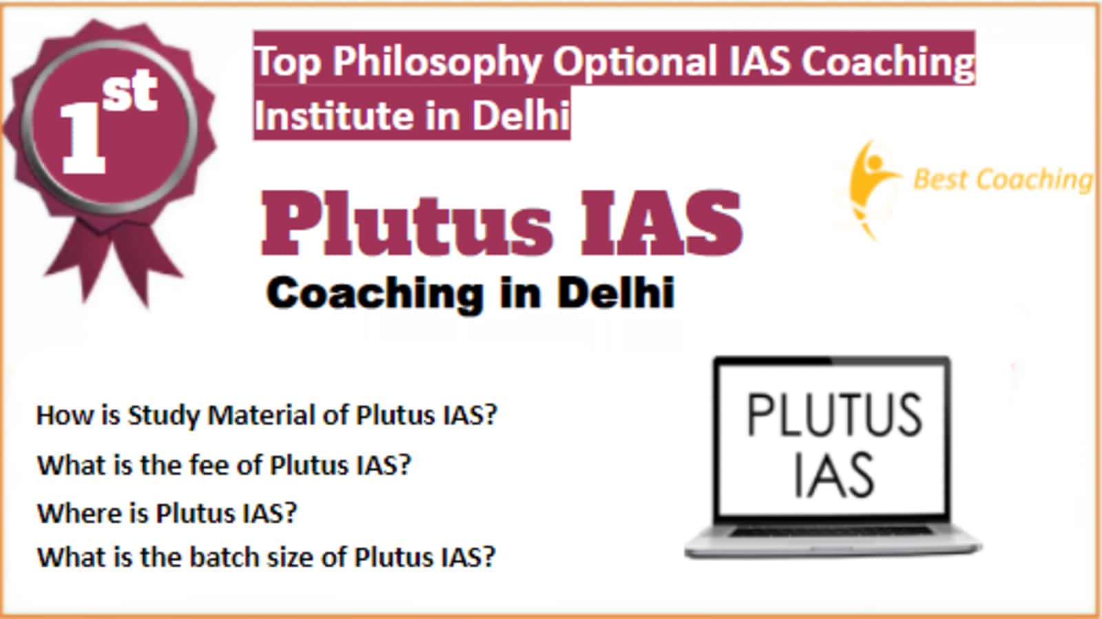 Rank 1 Best Philosophy optional IAS coaching in Delhi