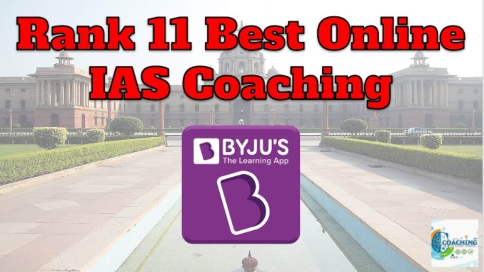Rank 11 Online IAS Coaching