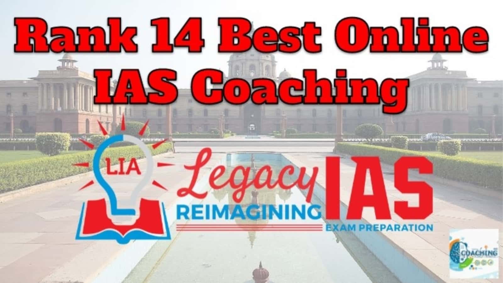 Rank 14 Online IAS Coaching