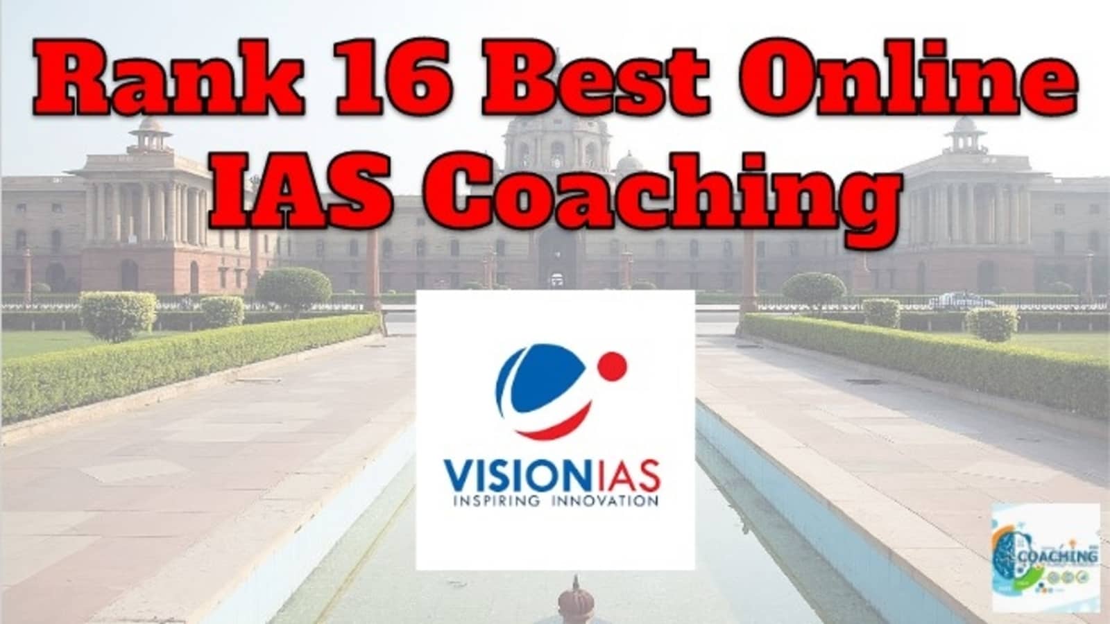 Rank 16 Online IAS Coaching