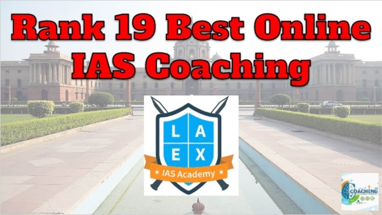 Rank 19 Online IAS Coaching