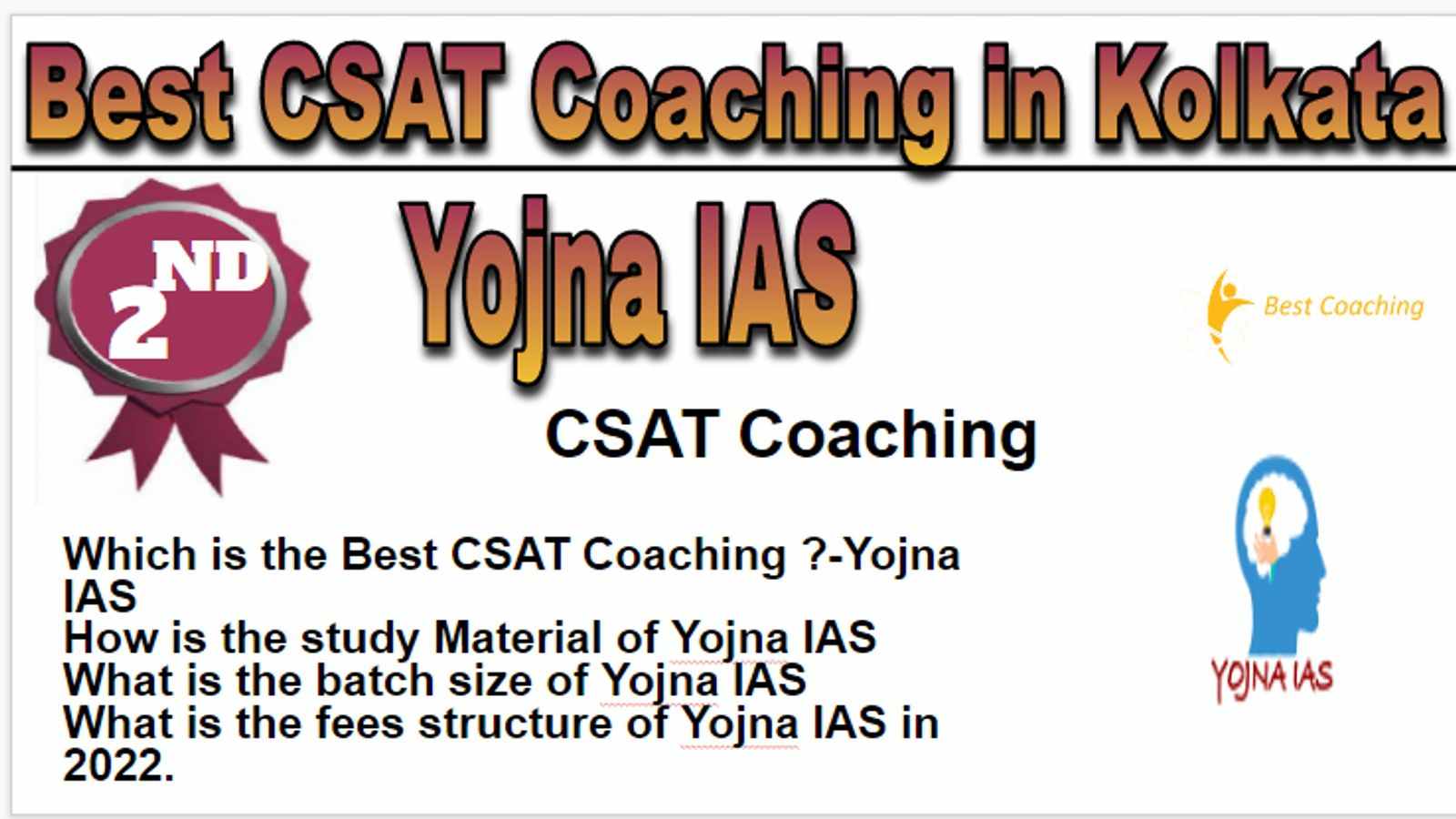 Rank 2 Best CSAT Coaching In Kolkata