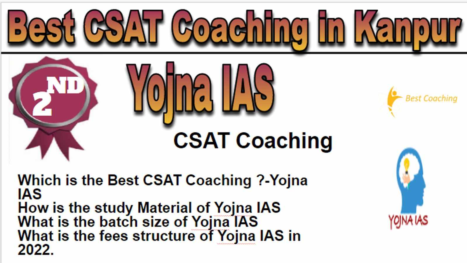 Rank 2 Best CSAT Coaching in Kanpur