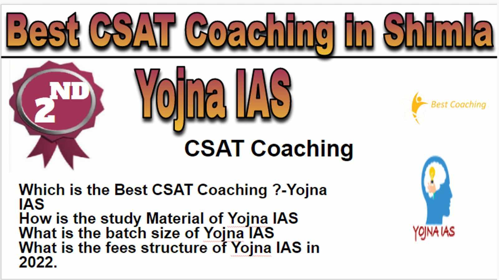 Rank 2 Best CSAT Coaching in Shimla
