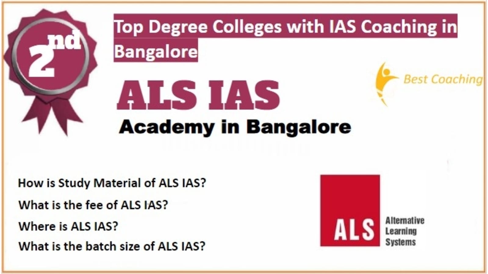 Rank 2 Best Degree Colleges with IAS Coaching in Bangalore
