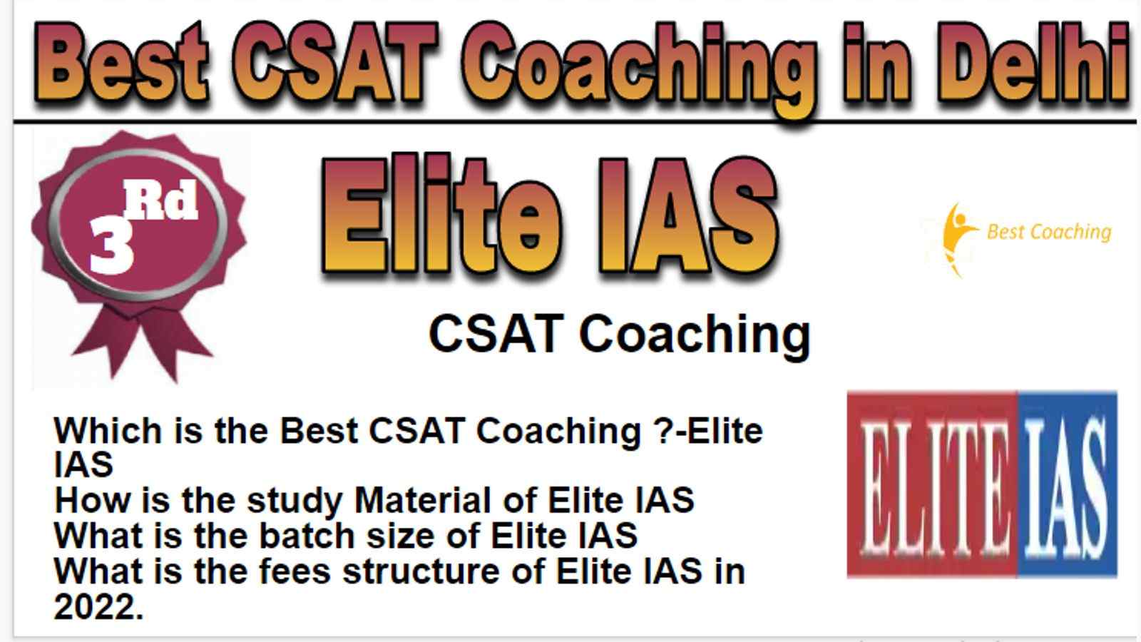 Rank 3 Best CSAT Coaching in Delhi