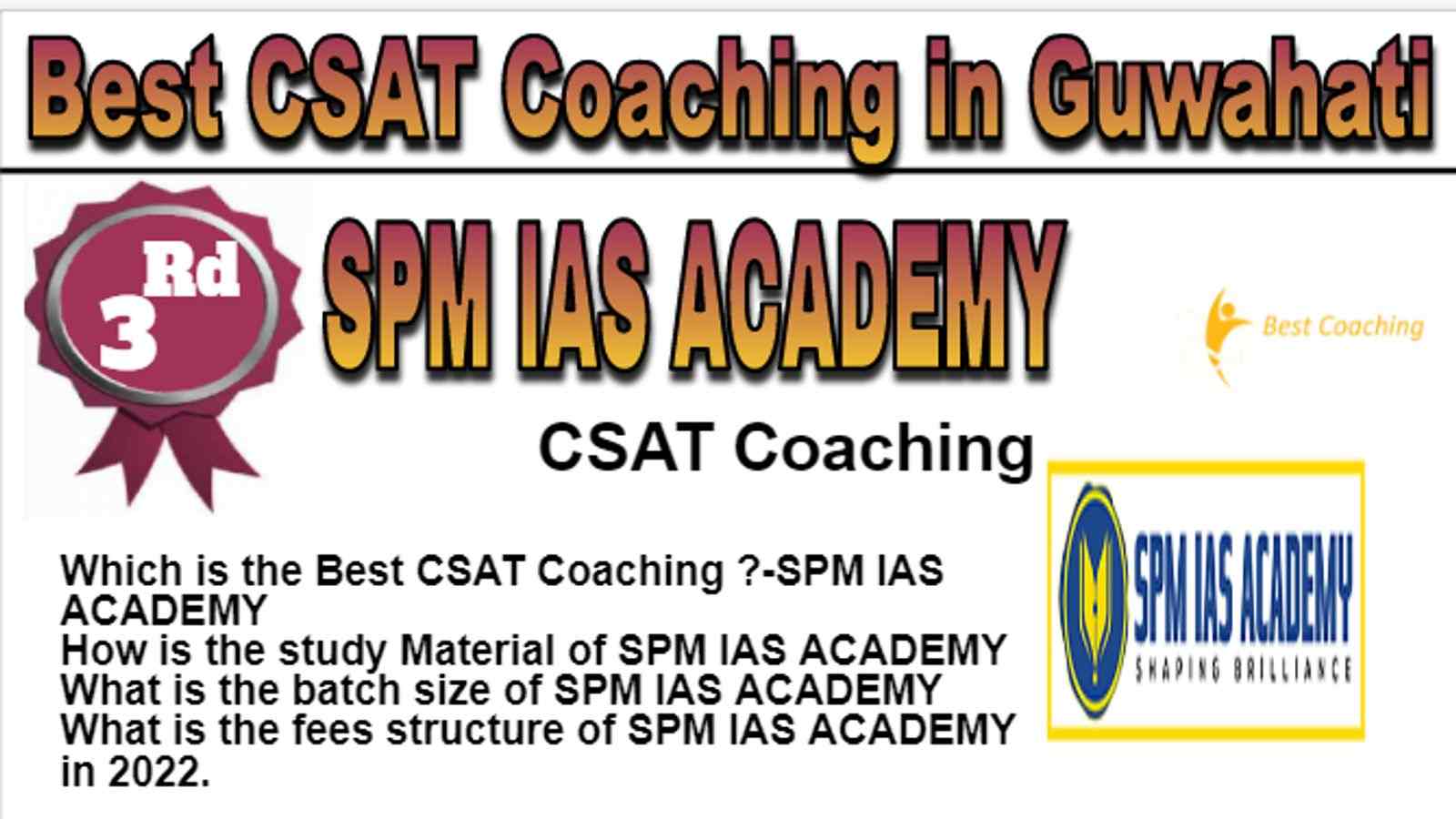 Rank 3 Best CSAT Coaching in Guwahati