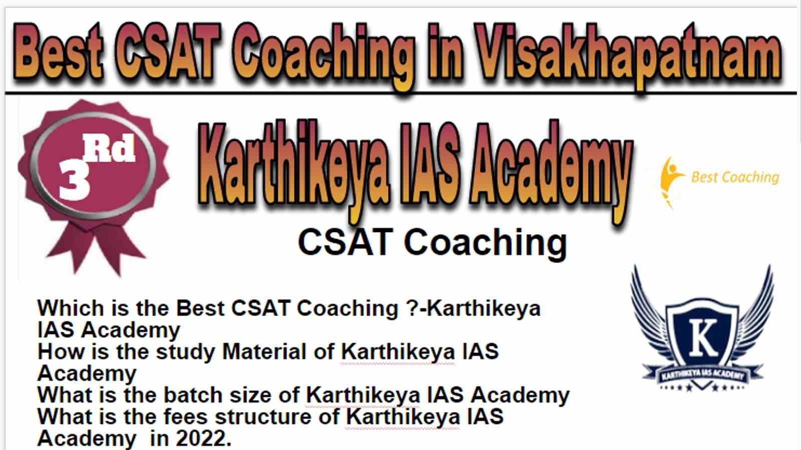 Rank 3 Best CSAT Coaching in Visakhapatnam