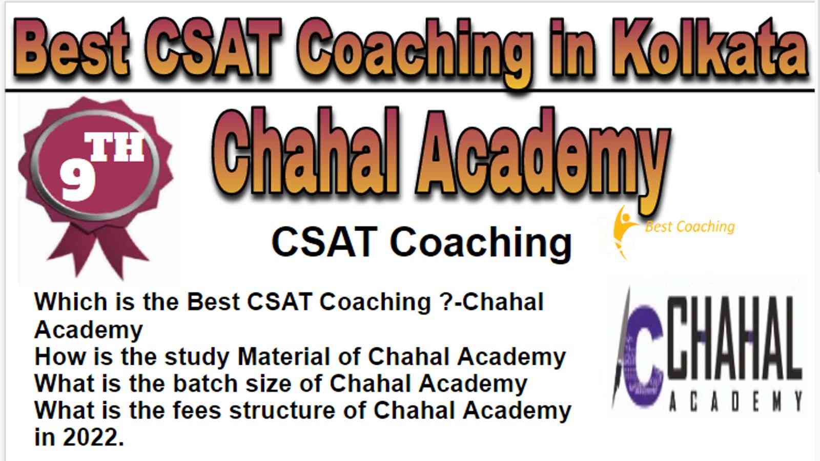 Rank 9 Best CSAT Coaching In Kolkata
