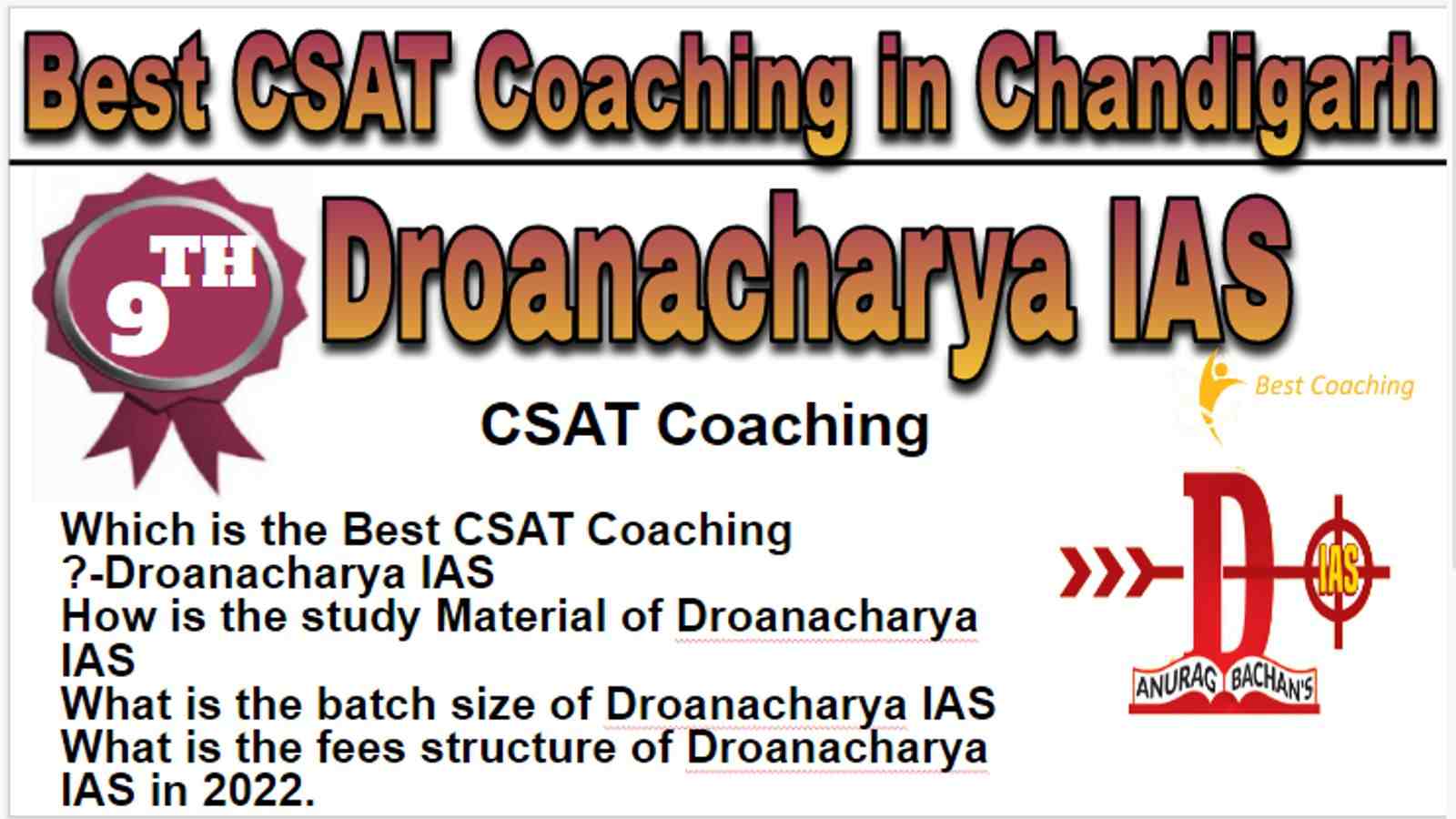 Rank 9 Best CSAT Coaching in Chandigarh