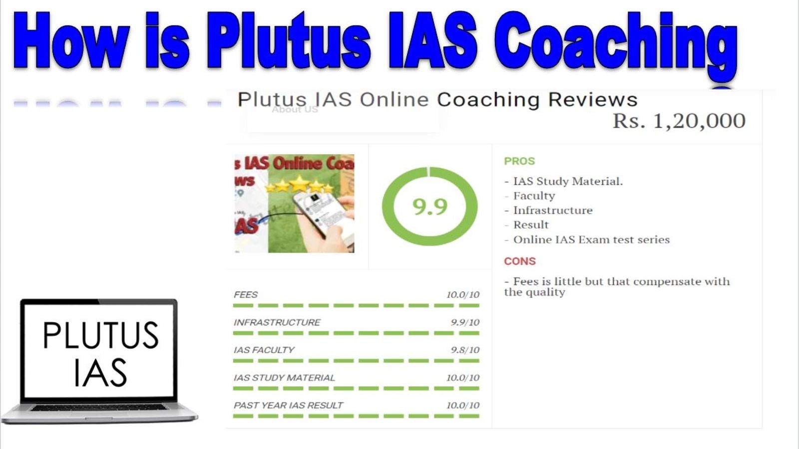 Review of Plutus IAS Online Coaching