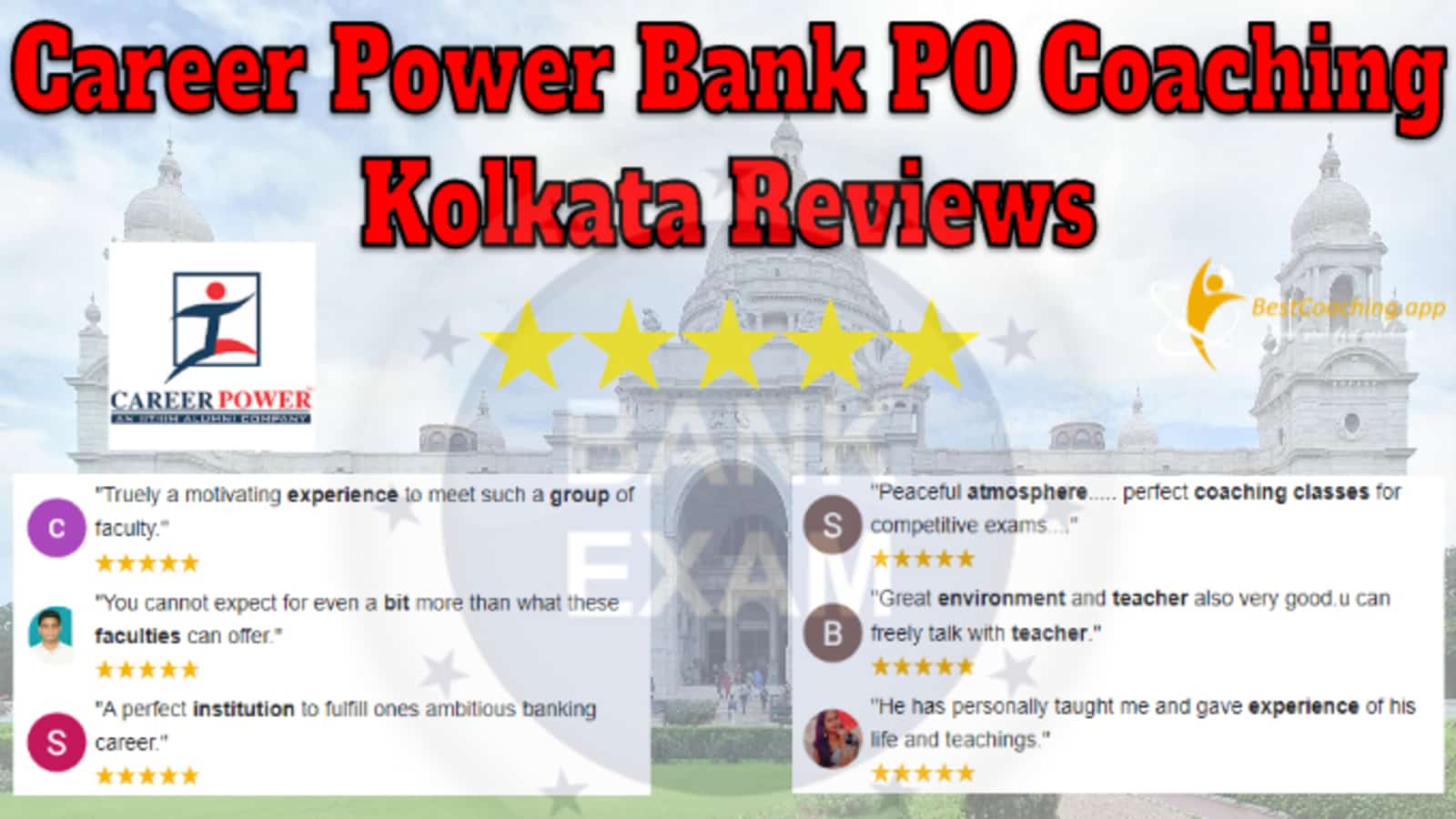 Career Power Bank PO Coaching Kolkata Reviews