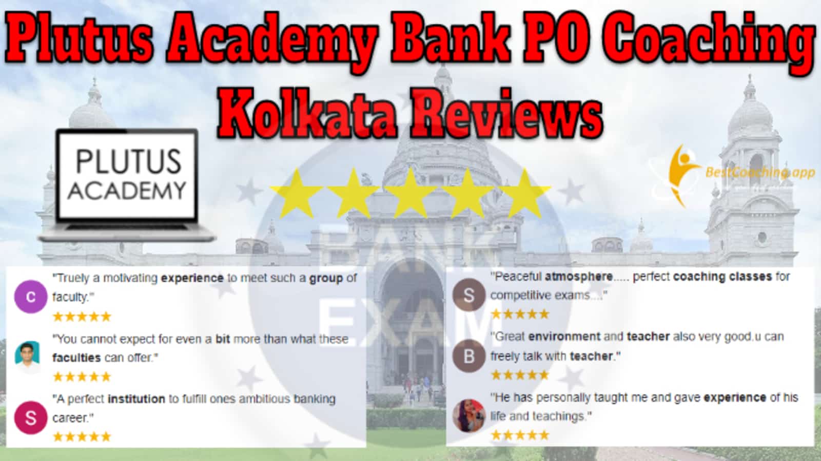 Plutus Academy Bank PO Coaching Kolkata Reviews
