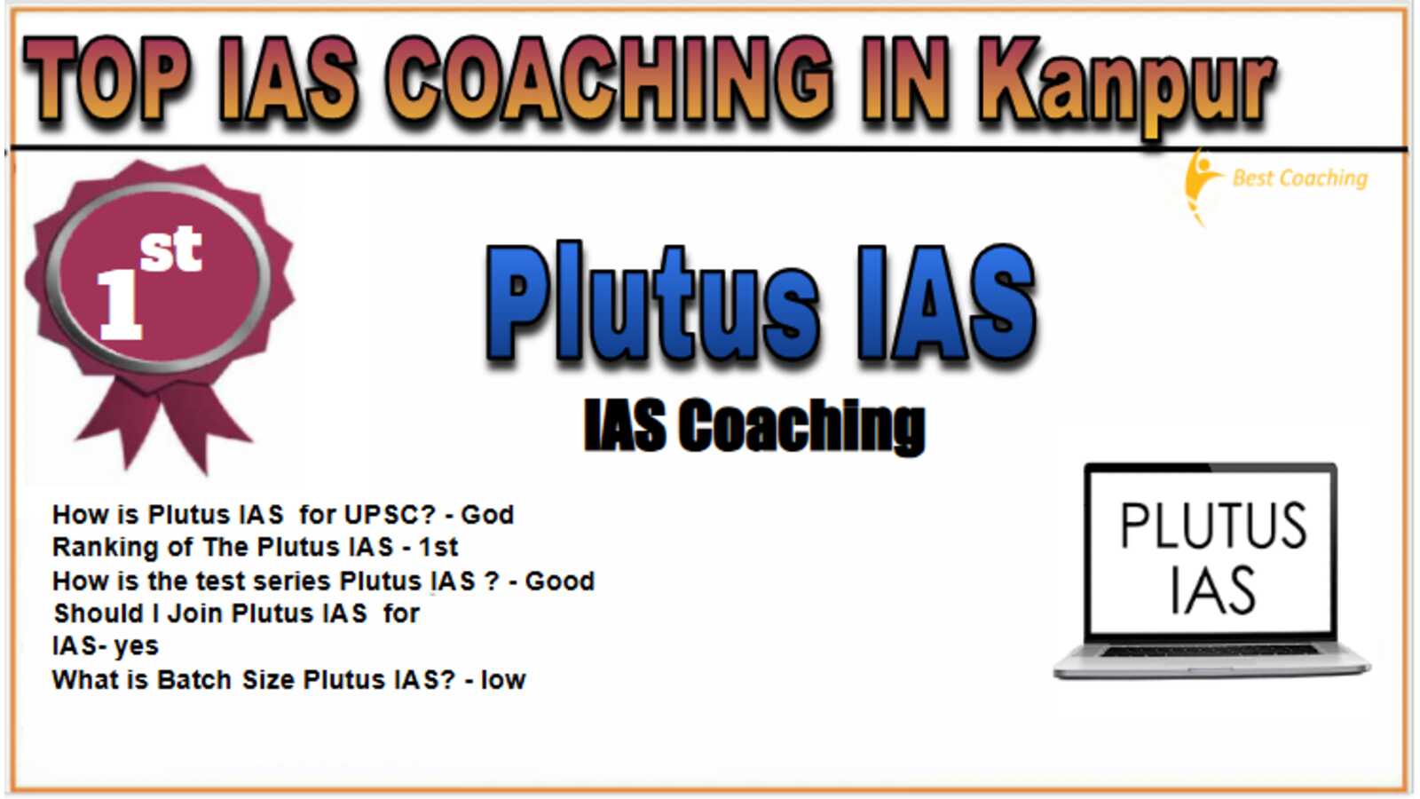 Plutus IAS Coaching in Kanpur