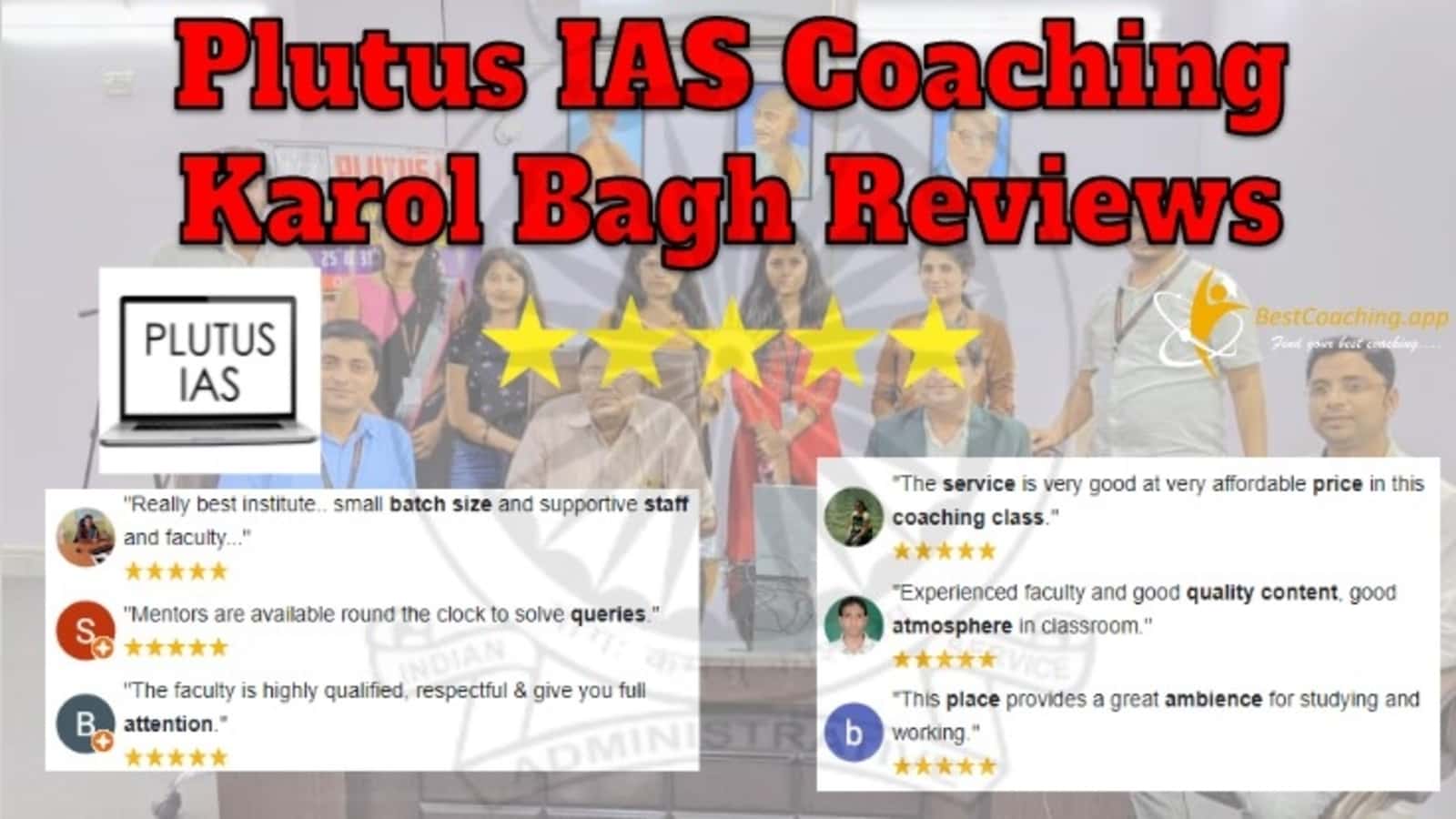 Plutus IAS Coaching in Karol Bagh Reviews