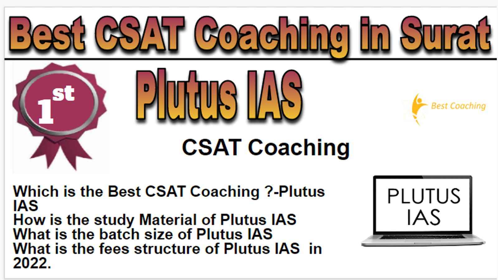 Rank 1 Best CSAT Coaching in Surat