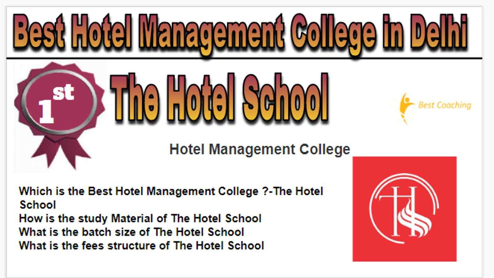 Rank-1 Top Hotel Management Colleges in Delhi