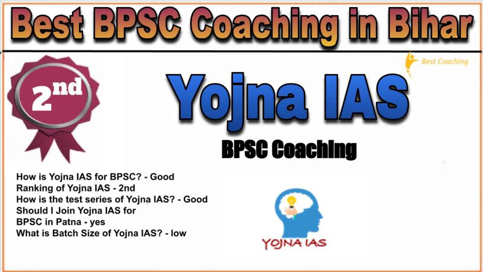 Rank 2 Best BPSC Coaching Institute in Bihar