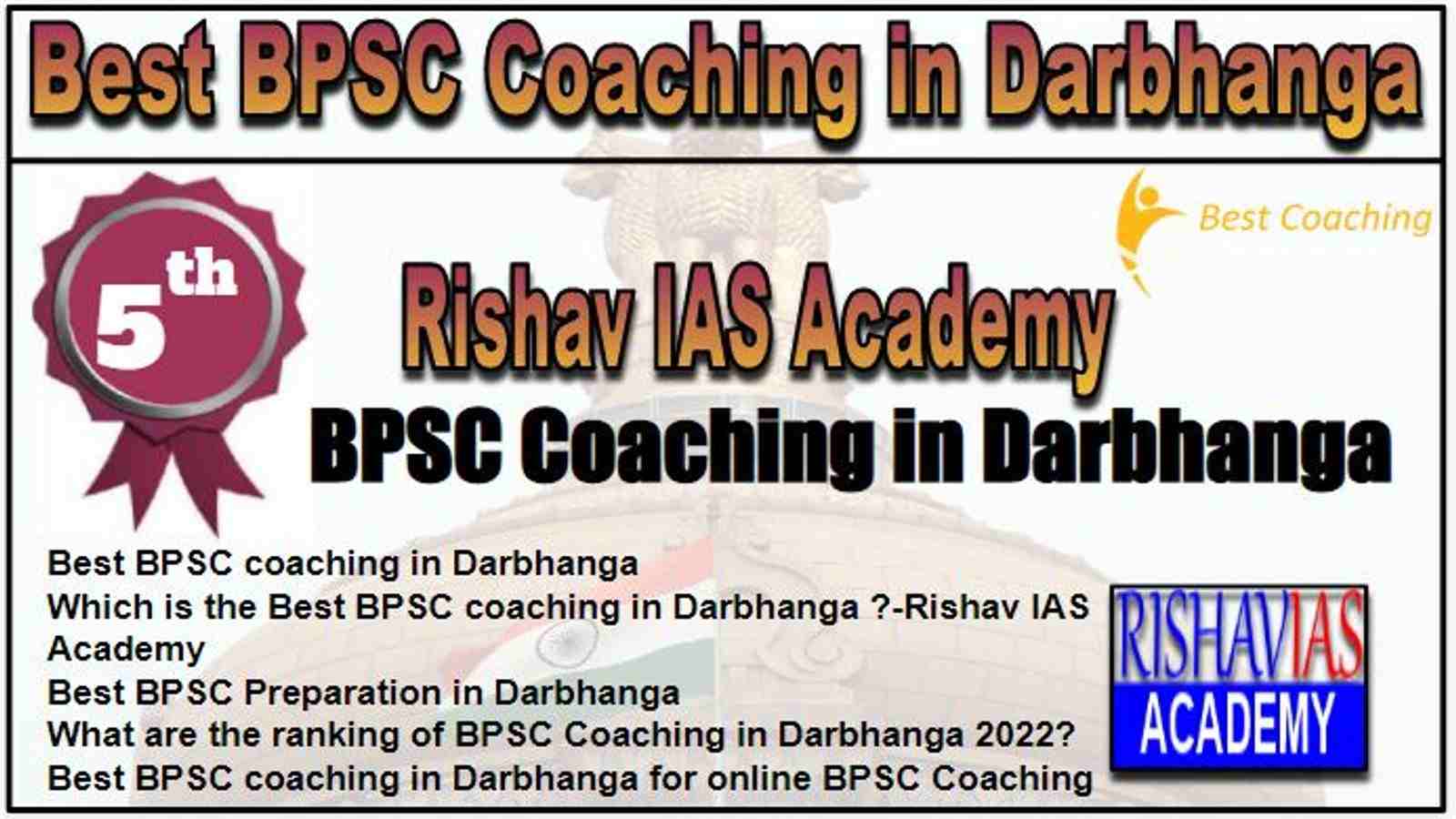Rank 5 Top BPSC Coaching in Darbhanga