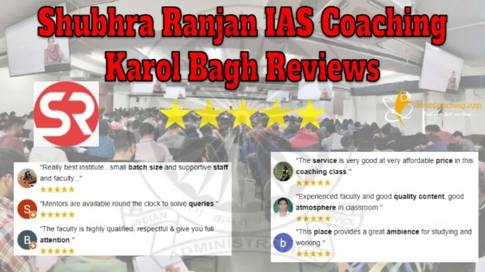 Shubhra Ranjan IAS Coaching in Karol Bagh Reviews