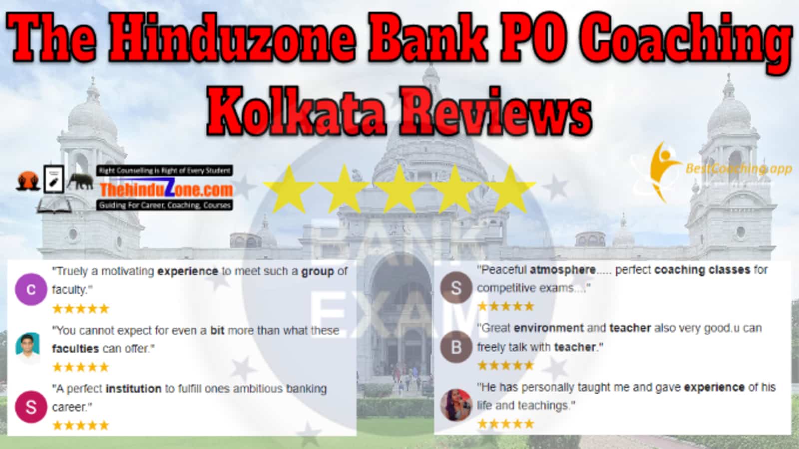 The Hinduzone Bank PO Coaching Kolkata Reviews