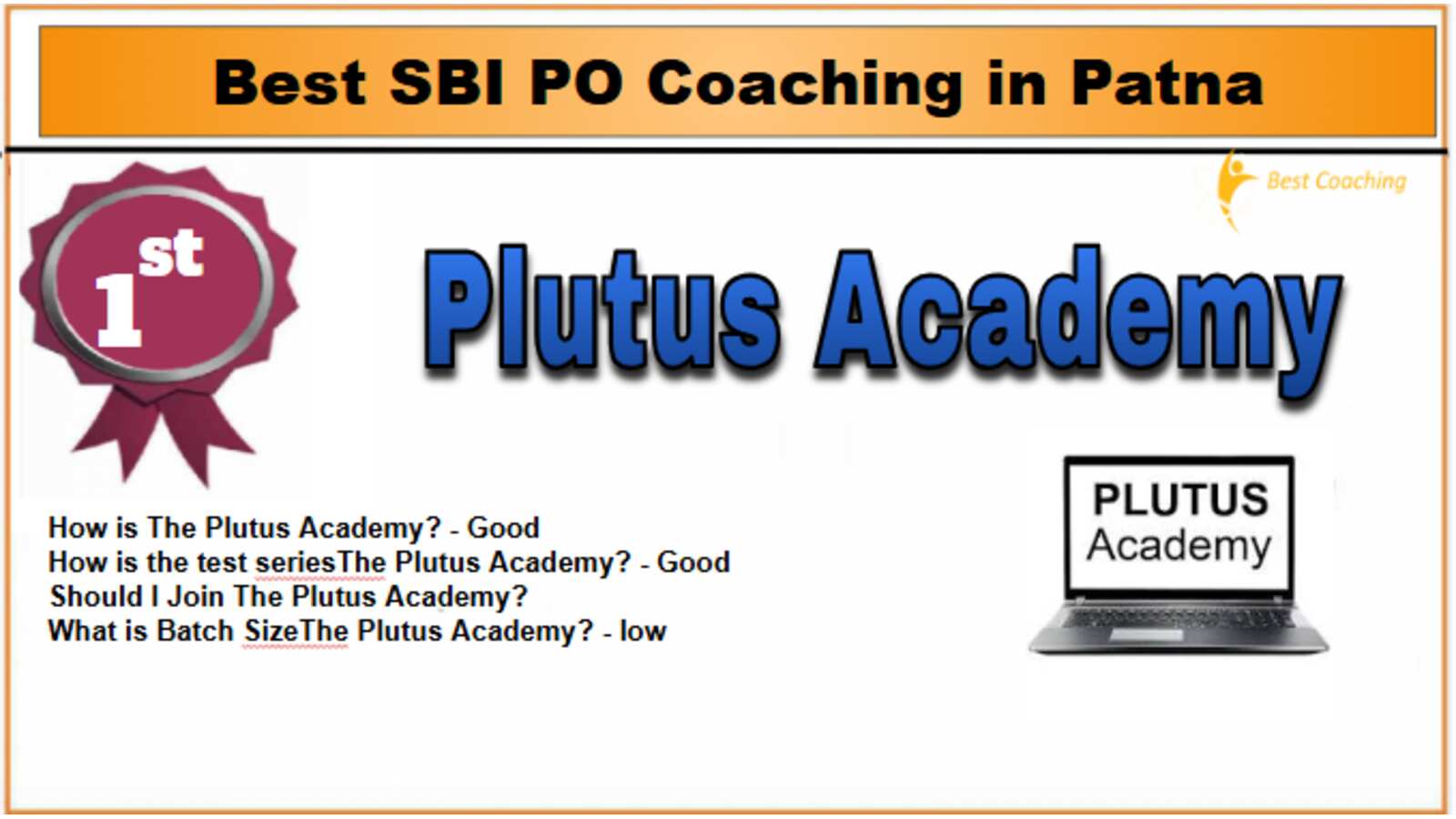 Plutus academy SBI PO Coaching in patna