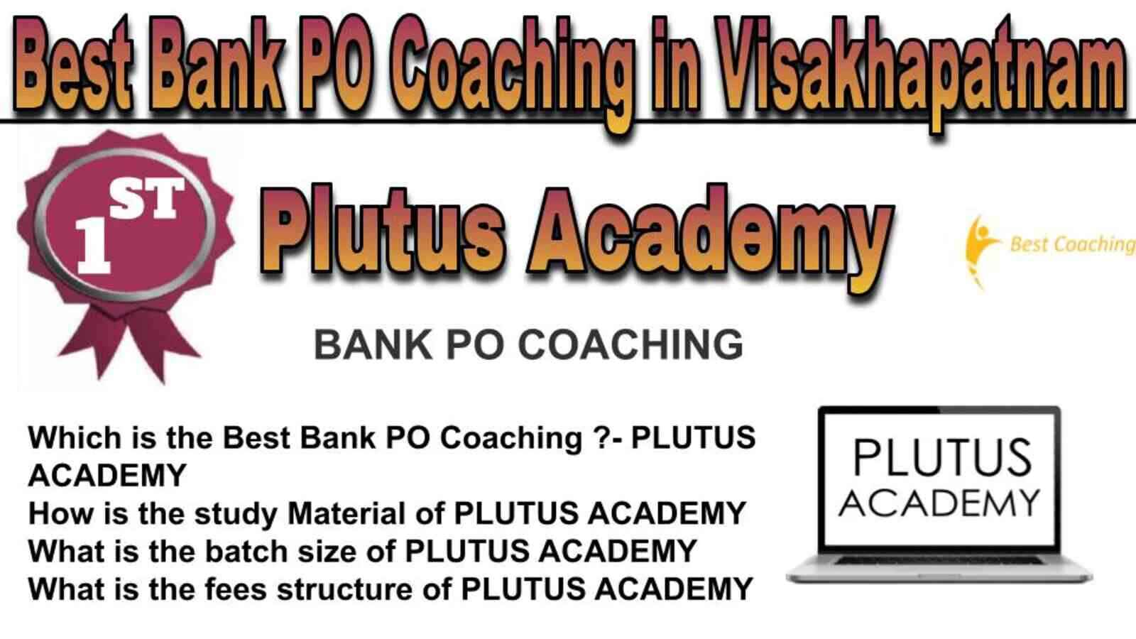 Rank 1 BEST BANK PO COACHING IN VISAKHAPATNAM
