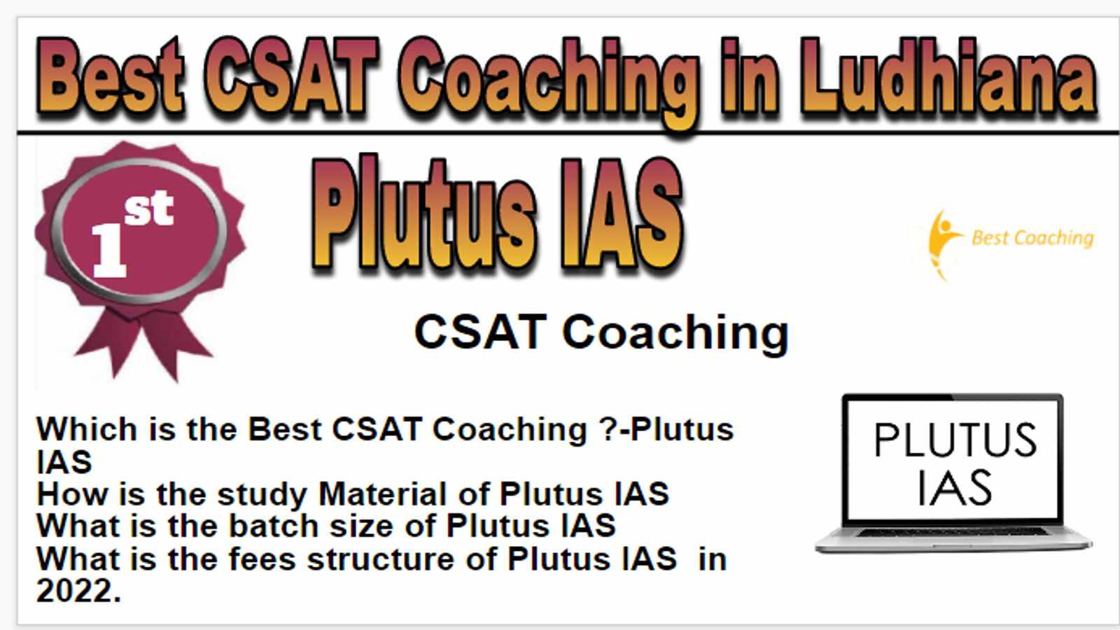 Rank 1 Best CSAT Coaching in Ludhiana