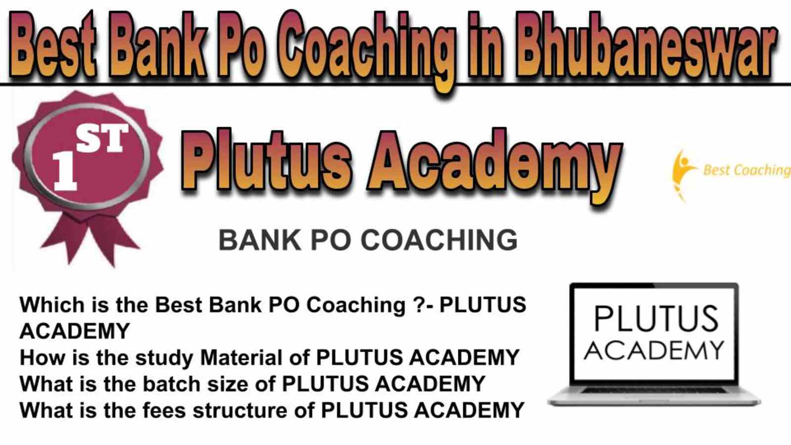 Rank 1 best bank Po coaching in Bhubaneswar