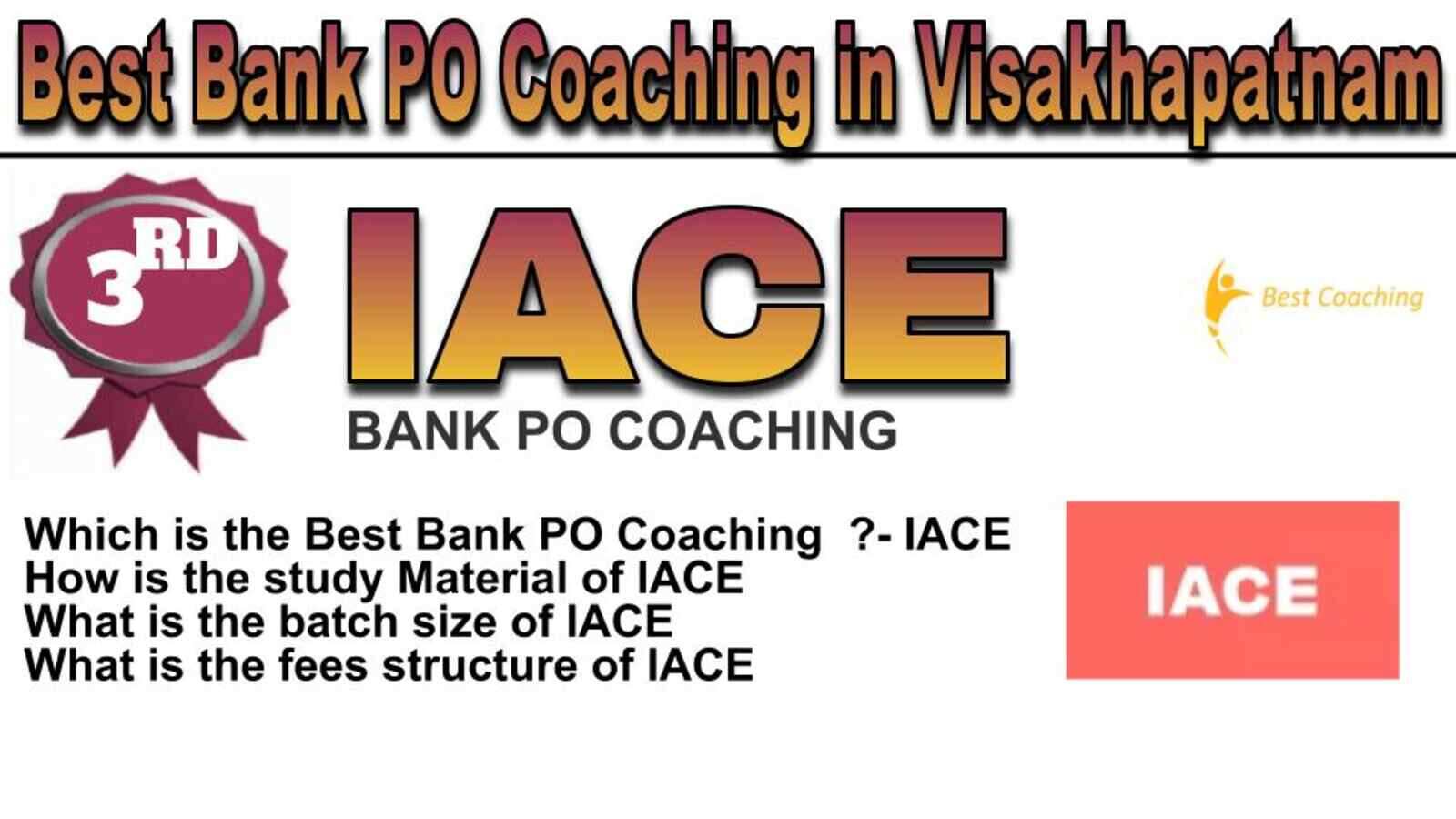 Rank 3 BEST BANK PO COACHING IN VISAKHAPATNAM
