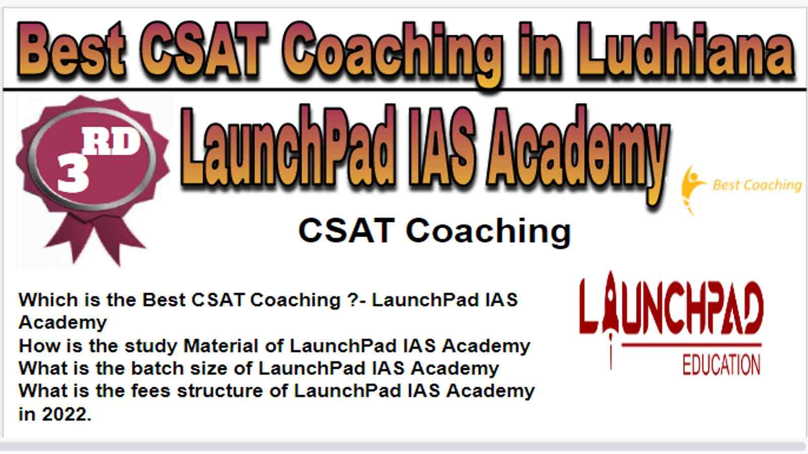 Rank 3 Best CSAT Coaching in Ludhiana