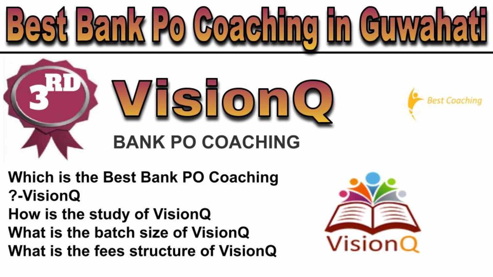 Rank 3 best bank po coaching in Guwahati