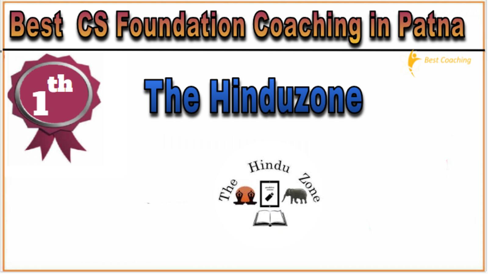 The Hinduzone CS Foundation coaching in patna