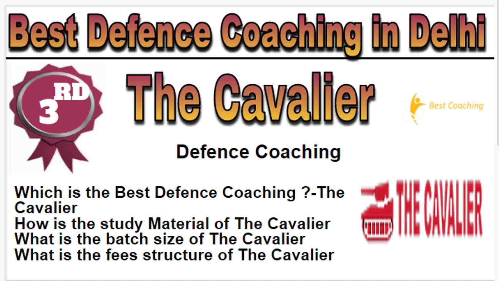 Rank 3 Best defence Coaching in Delhi