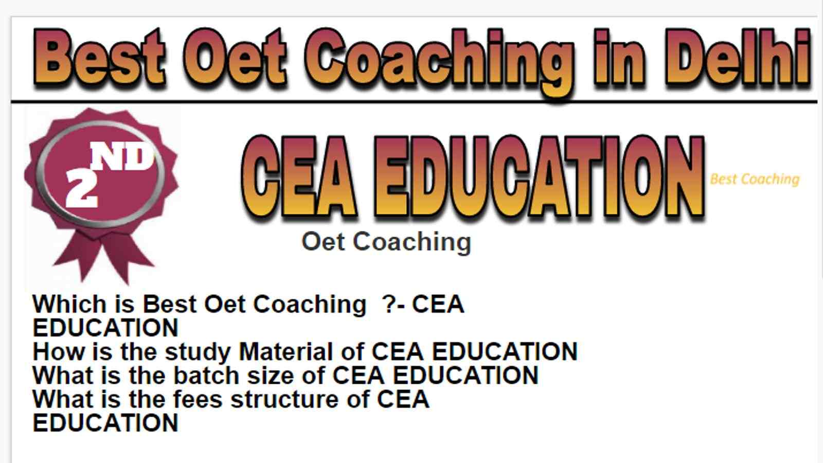 Rank 2 Best Oet Coaching in Delhi