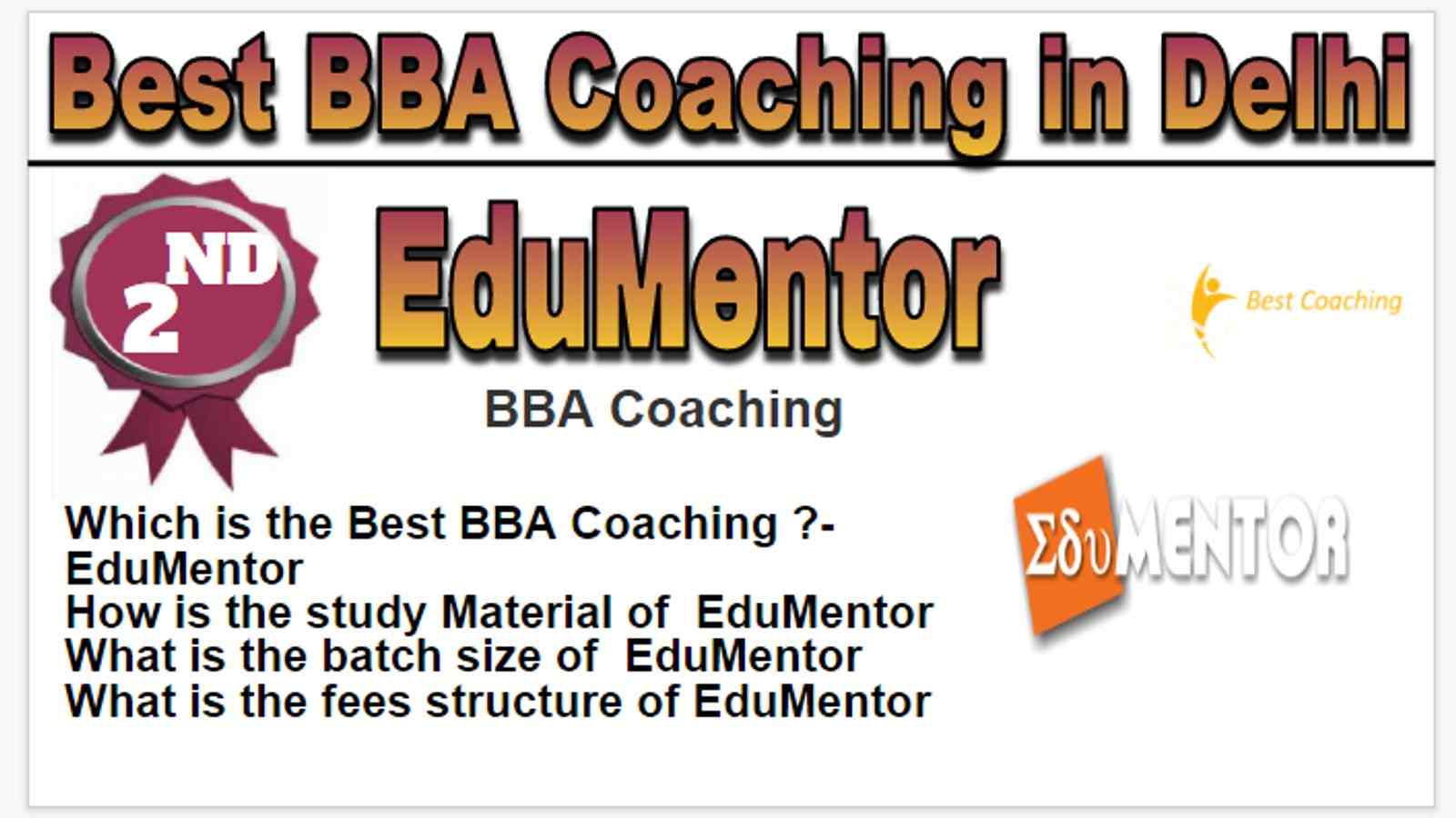 Rank 2 Best bba coaching in Delhi