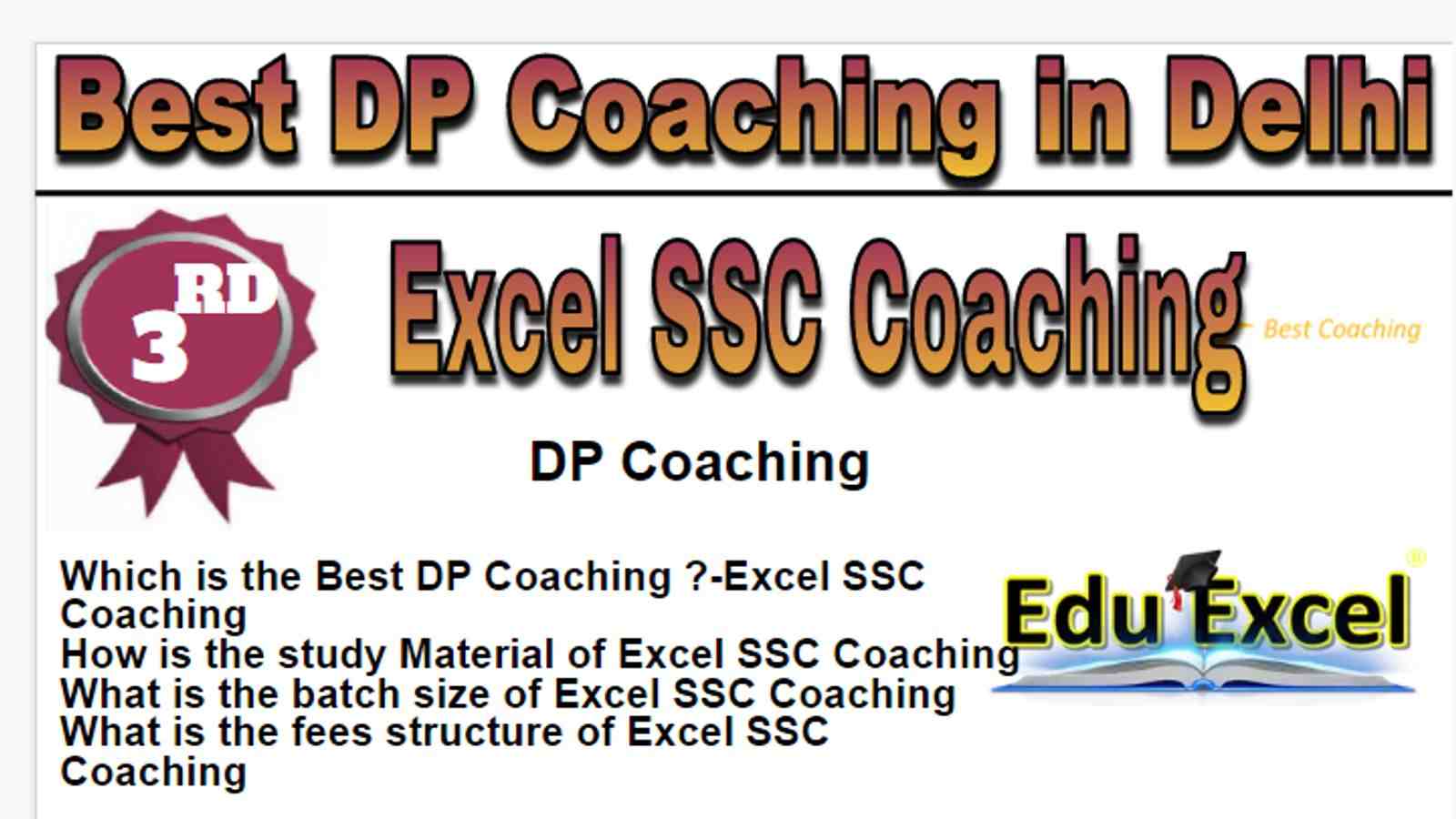 Rank 3 Best DP Coaching in Delhi