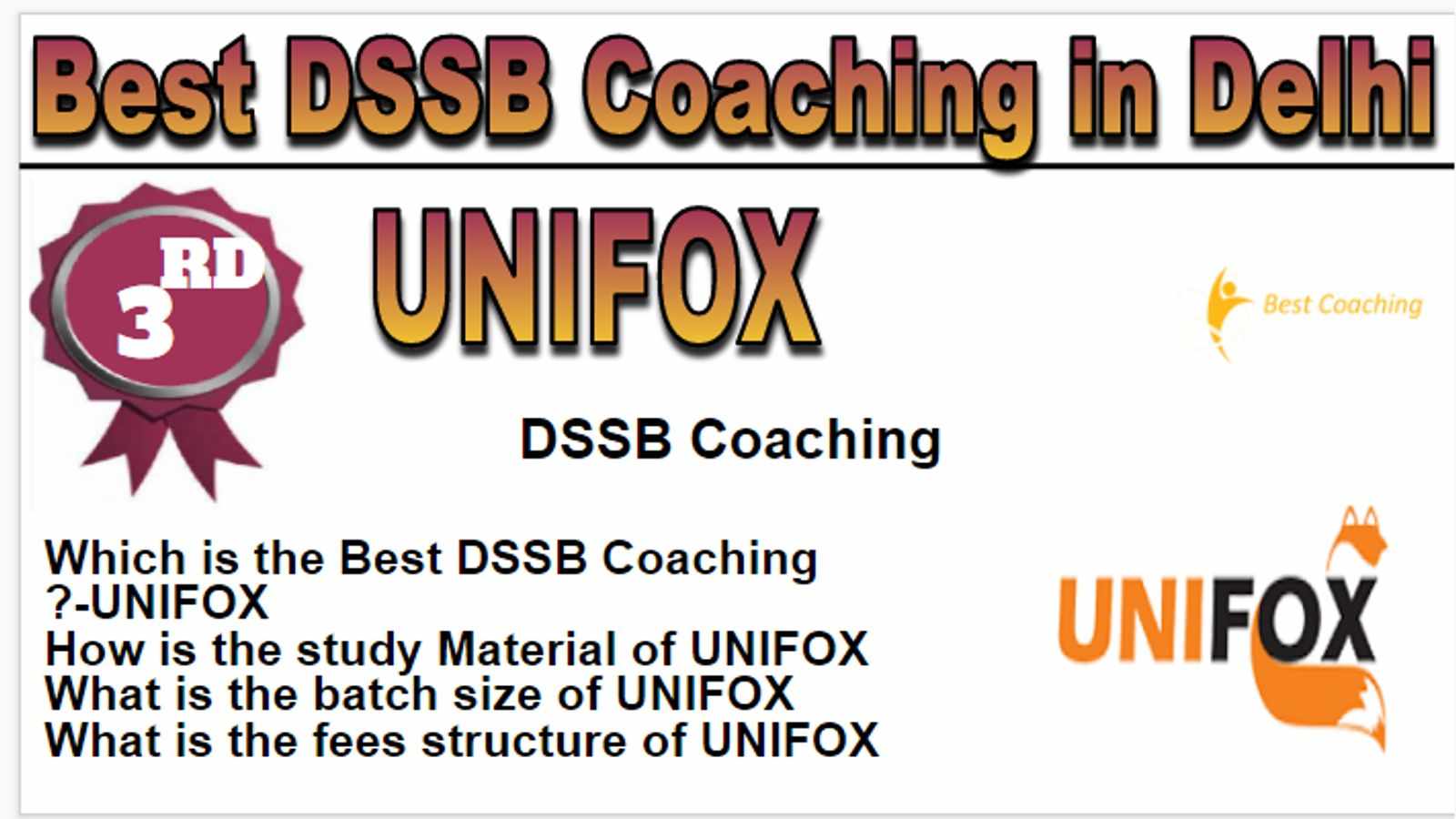 Rank-3 Best dsssb Coaching in Delhi