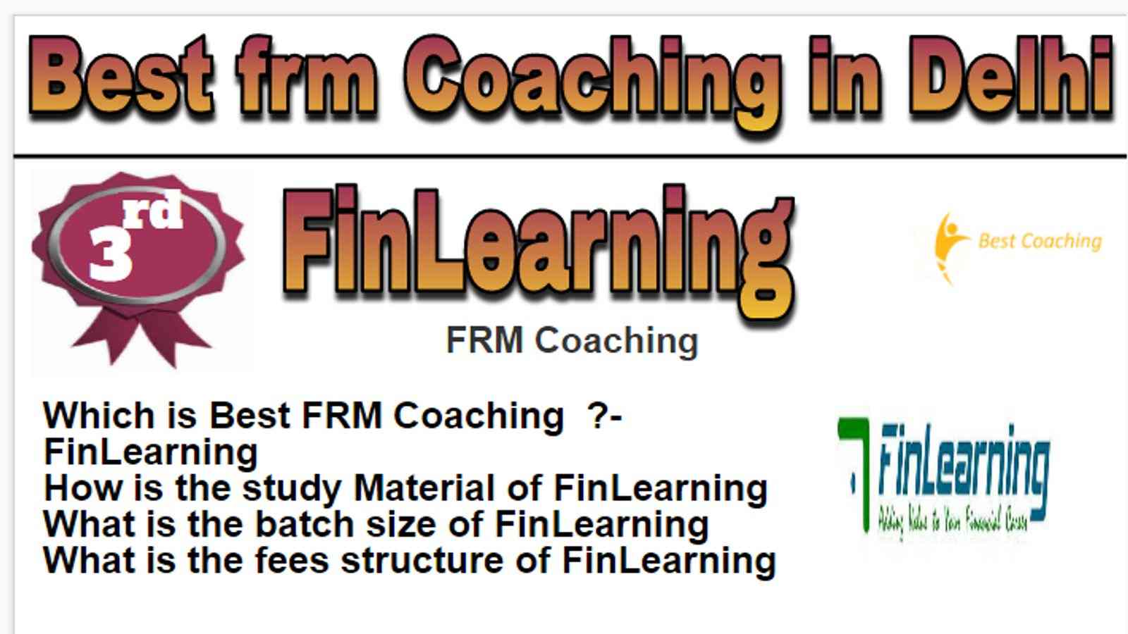 Rank 3 Best frm Coaching in Delhi