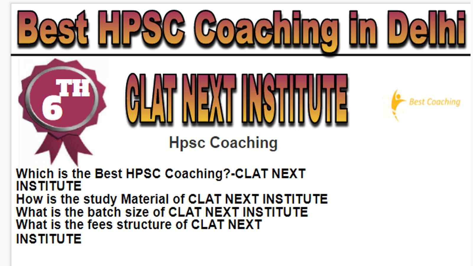 Rank 6 Best Hpsc Coaching in Delhi