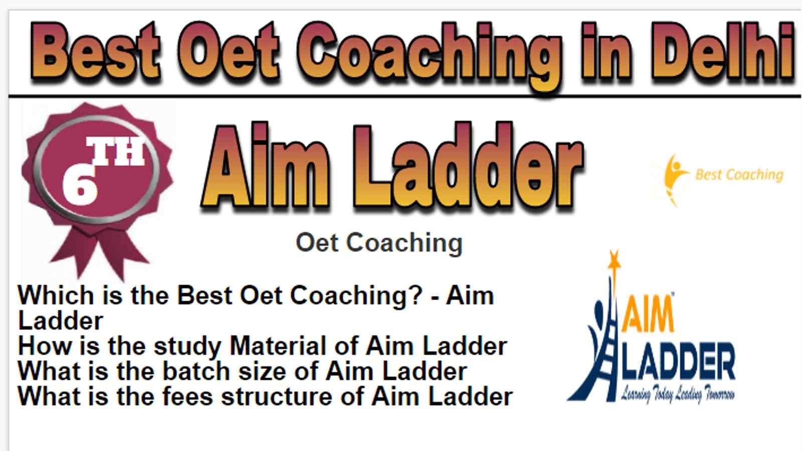 Rank 6 Best Oet Coaching in Delhi