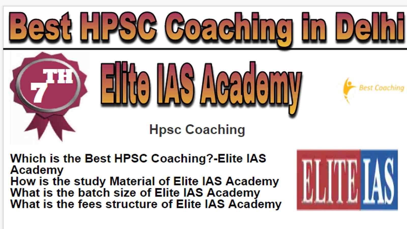 Rank 7 Best Hpsc Coaching in Delhi