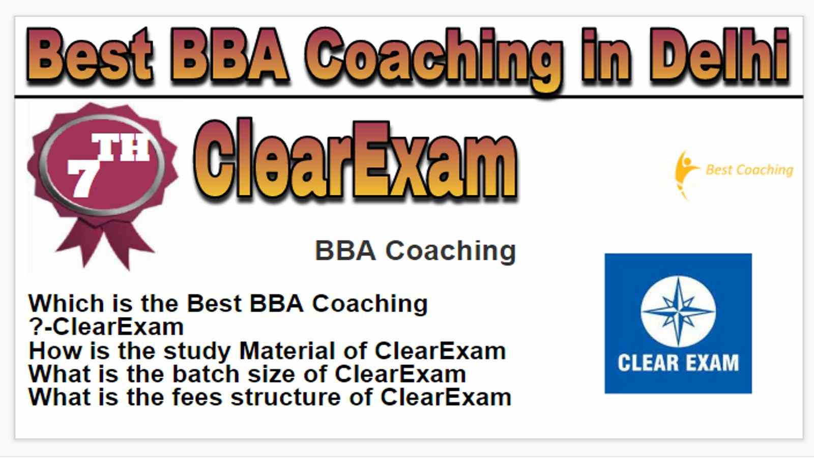 Rank 7 Best bba coaching in Delhi