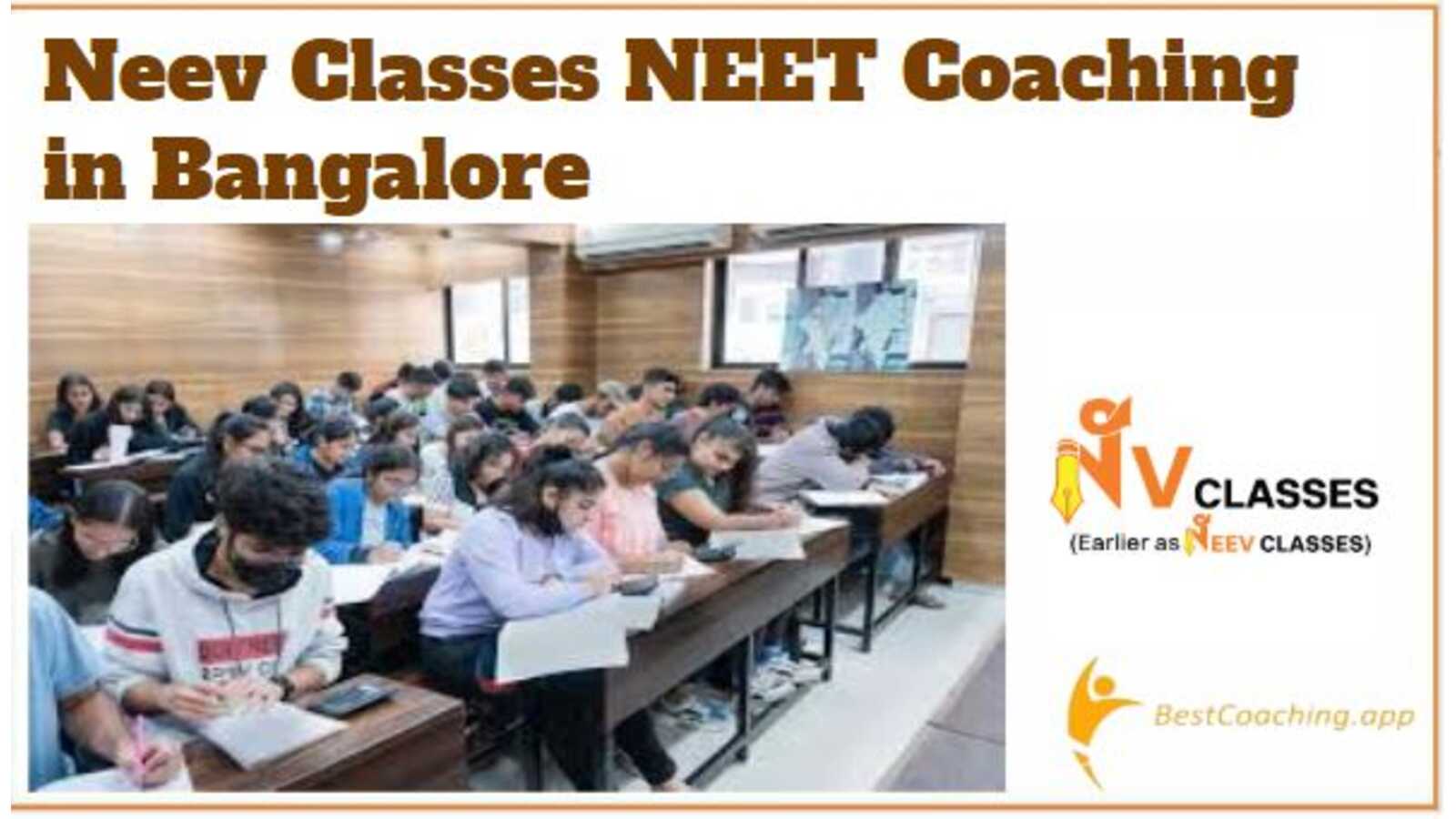 Neev NEET Classes in bangalore