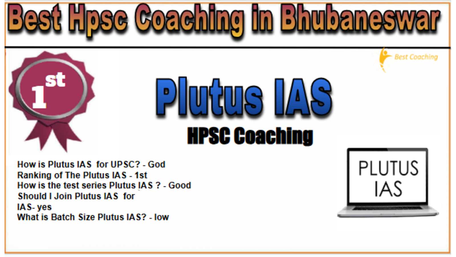 Plutus IAS HPSC Coaching in Bhubneshar